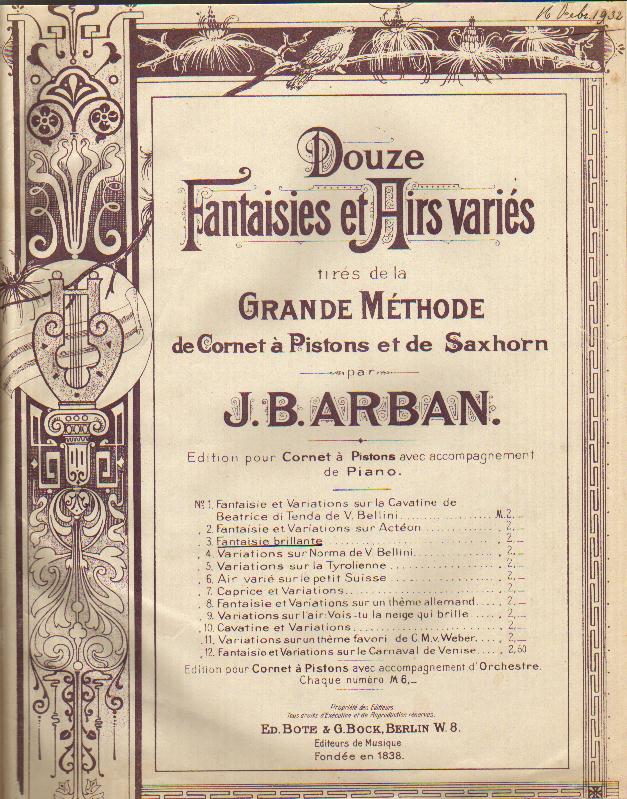 Jean Baptiste Arban
